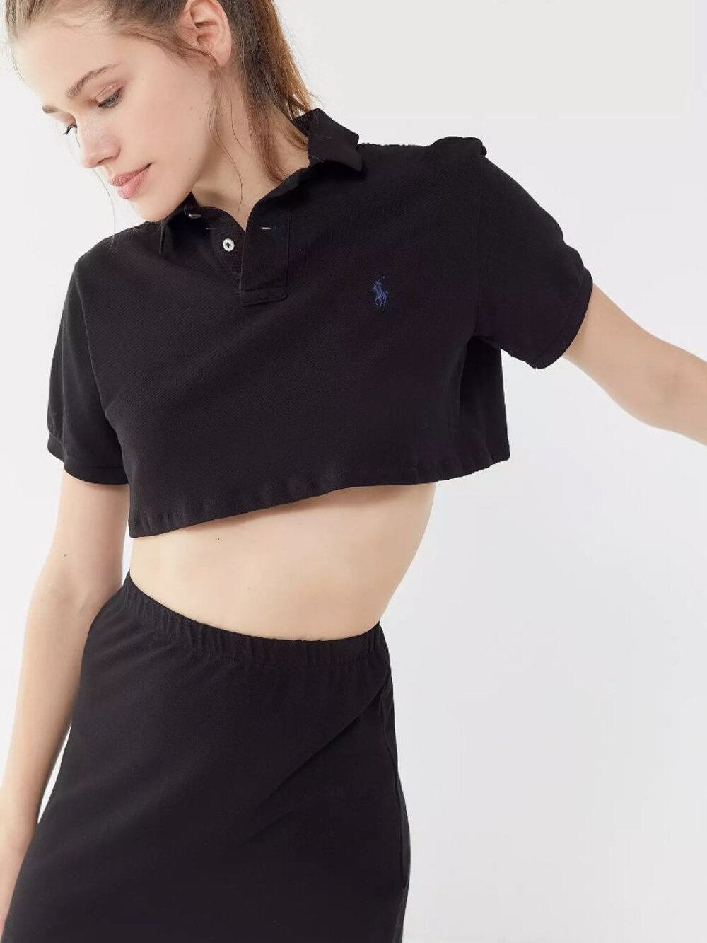 Polo Ralph Lauren Vintage Cropped Polo Shirt